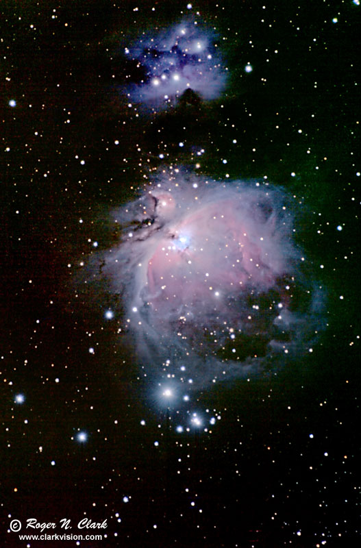 image m42-700mm_crw_8588-8631.44min.16b.try3.v12-800.jpg is Copyrighted by Roger N. Clark, www.clarkvision.com