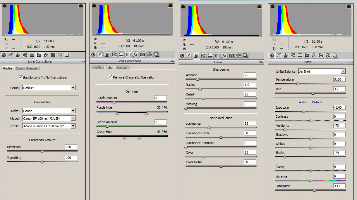 canon default raw photo processor program