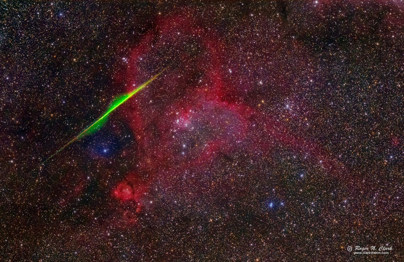 image heart-nebula+meteor-300mm.rnclark.av18.c08.12.2016.0J6A0119-64.g-1400s.jpg is Copyrighted by Roger N. Clark, www.clarkvision.com