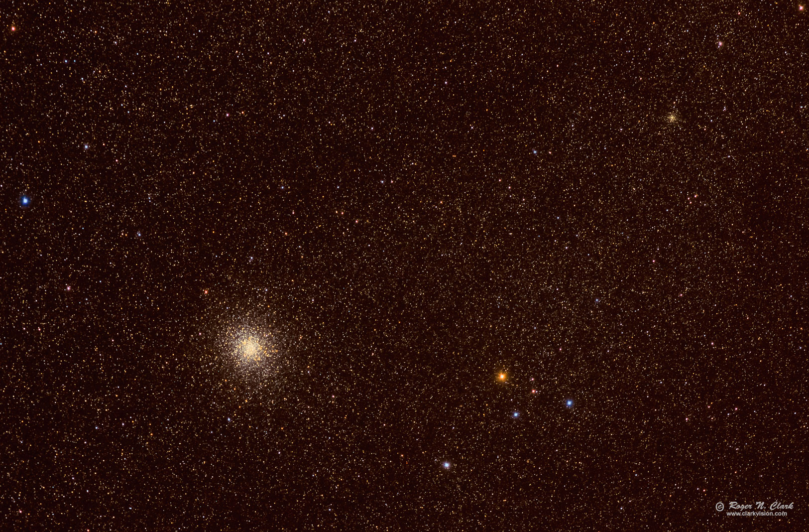 image m22-globular-cluster.c08.13.2015.0J6A5340-49-t7-rs200-c0.5x-1625s.jpg is Copyrighted by Roger N. Clark, www.clarkvision.com