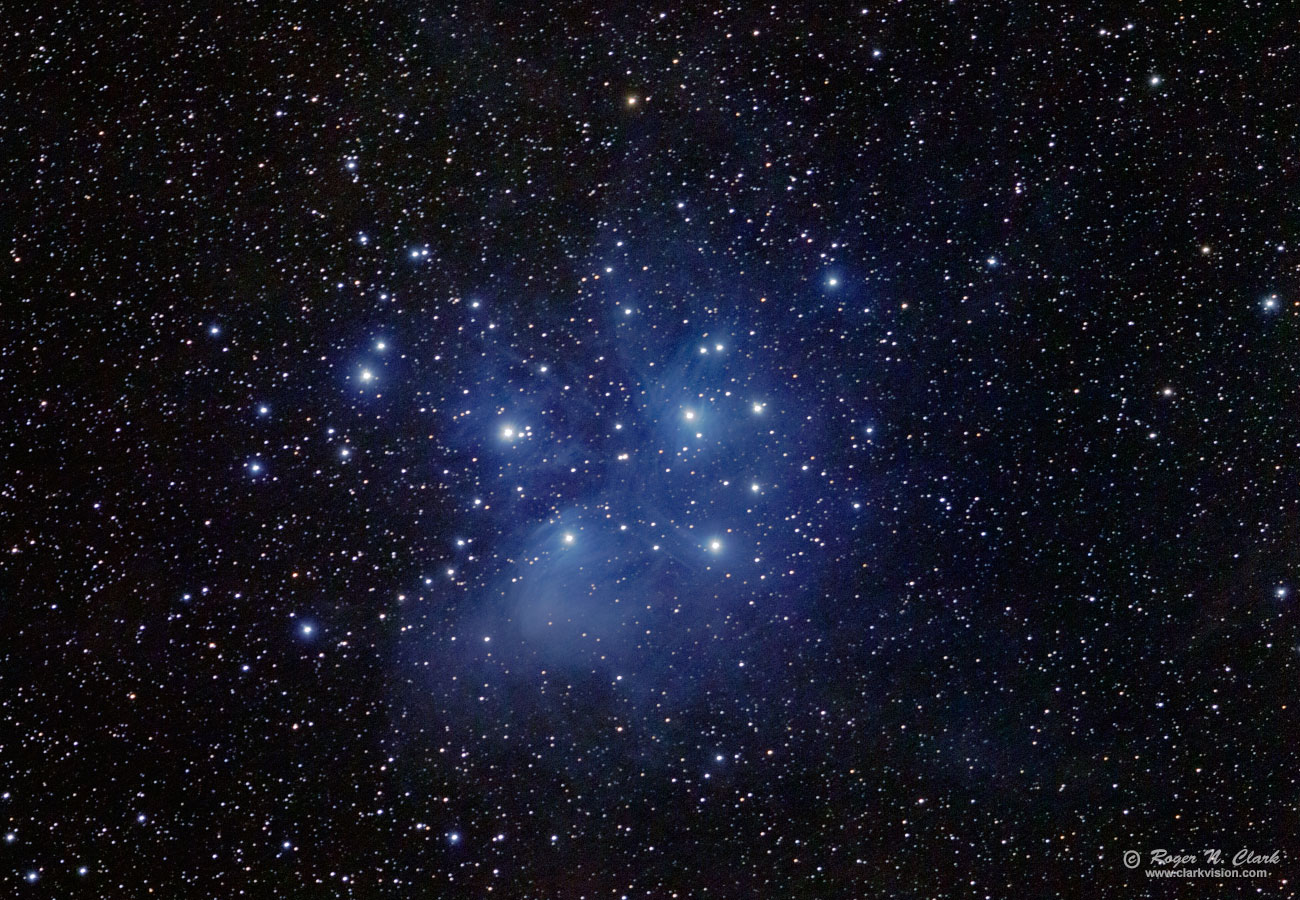 image m45_300mm.25min.c09.26.2014.IMG_2443-88.c-bin3x3c1.jpg is Copyrighted by Roger N. Clark, www.clarkvision.com