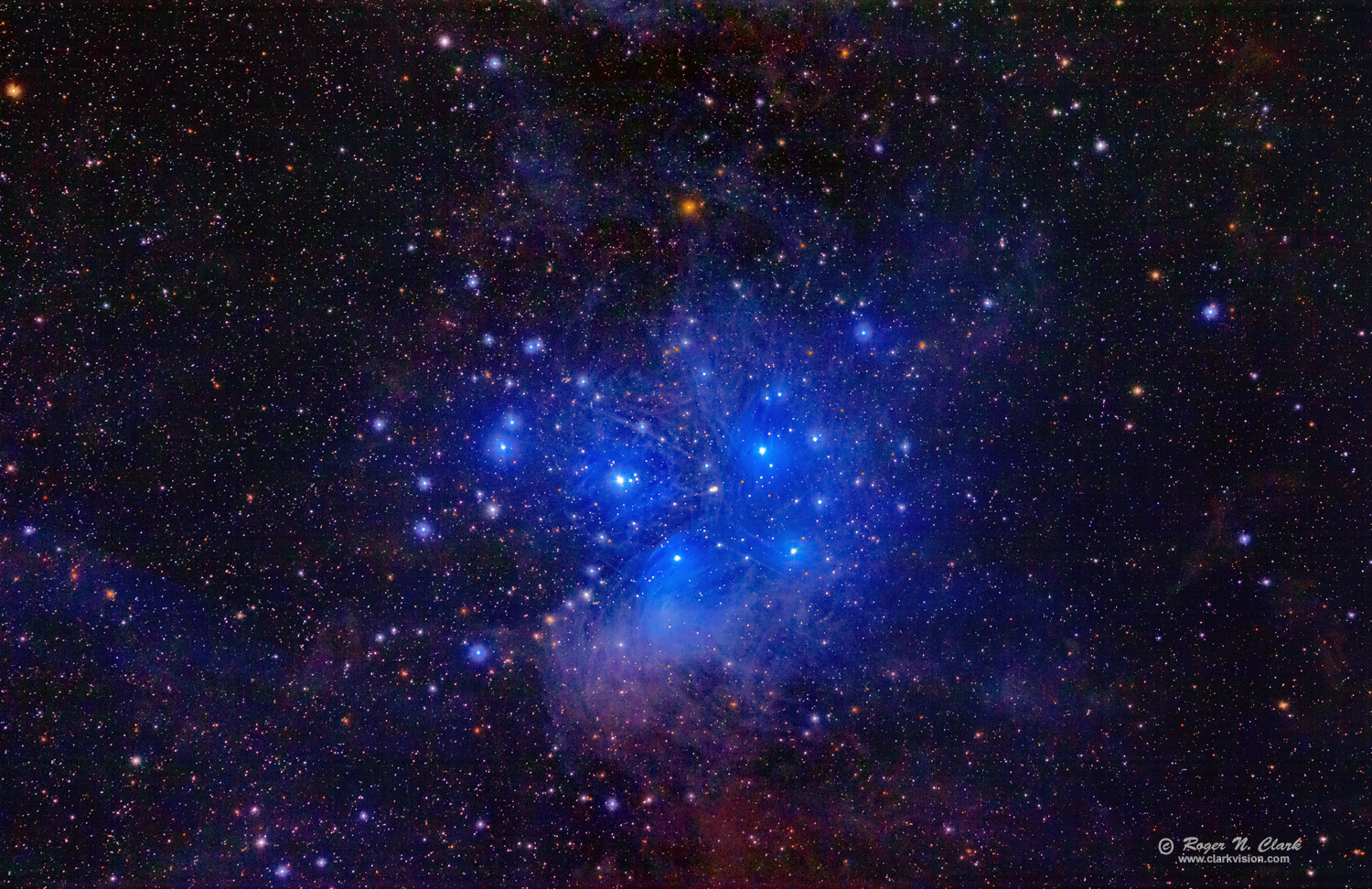 image pleiades.m45.rnclark.c11.21.2014-acr-t20J6A1575-1629-t3brs.h-1500s.jpg is Copyrighted by Roger N. Clark, www.clarkvision.com